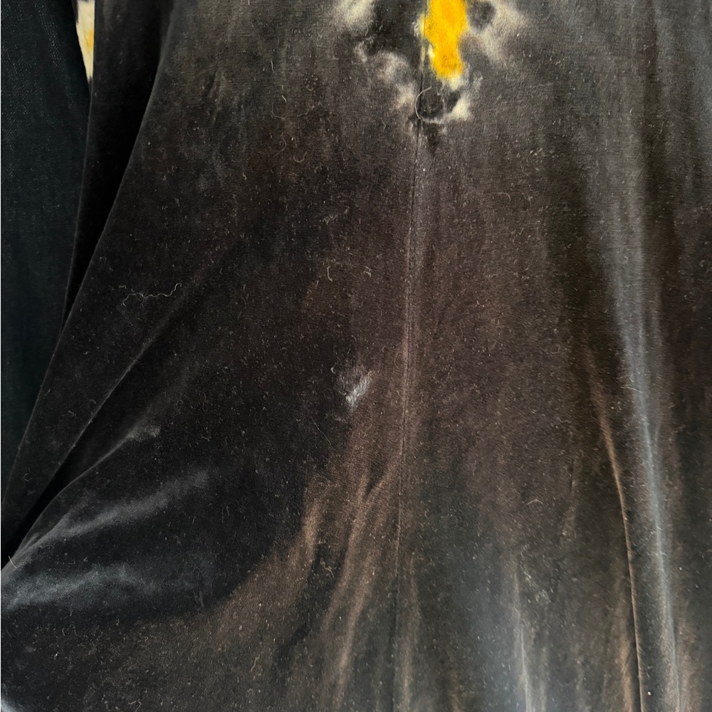 Tie Dye proenza velvet dress - Picture 5 of 5